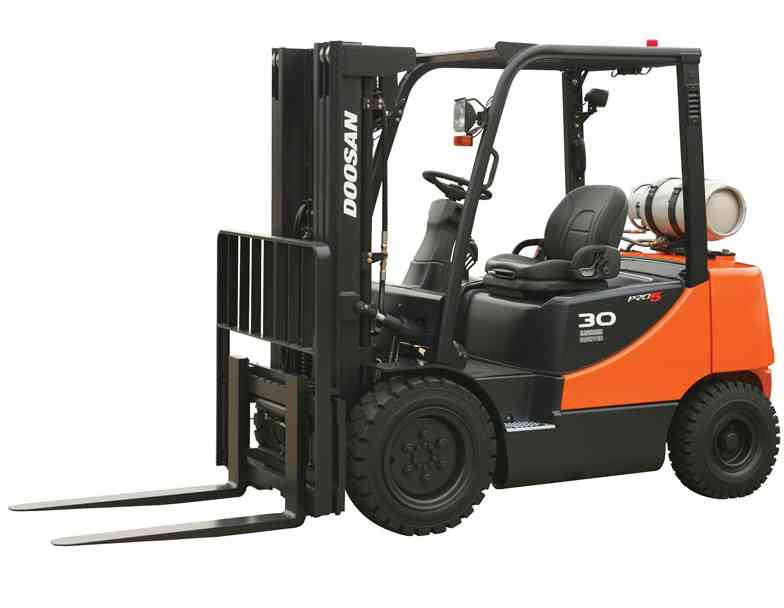 Вилочный газбензиновый погрузчик Doosan G20E-5
