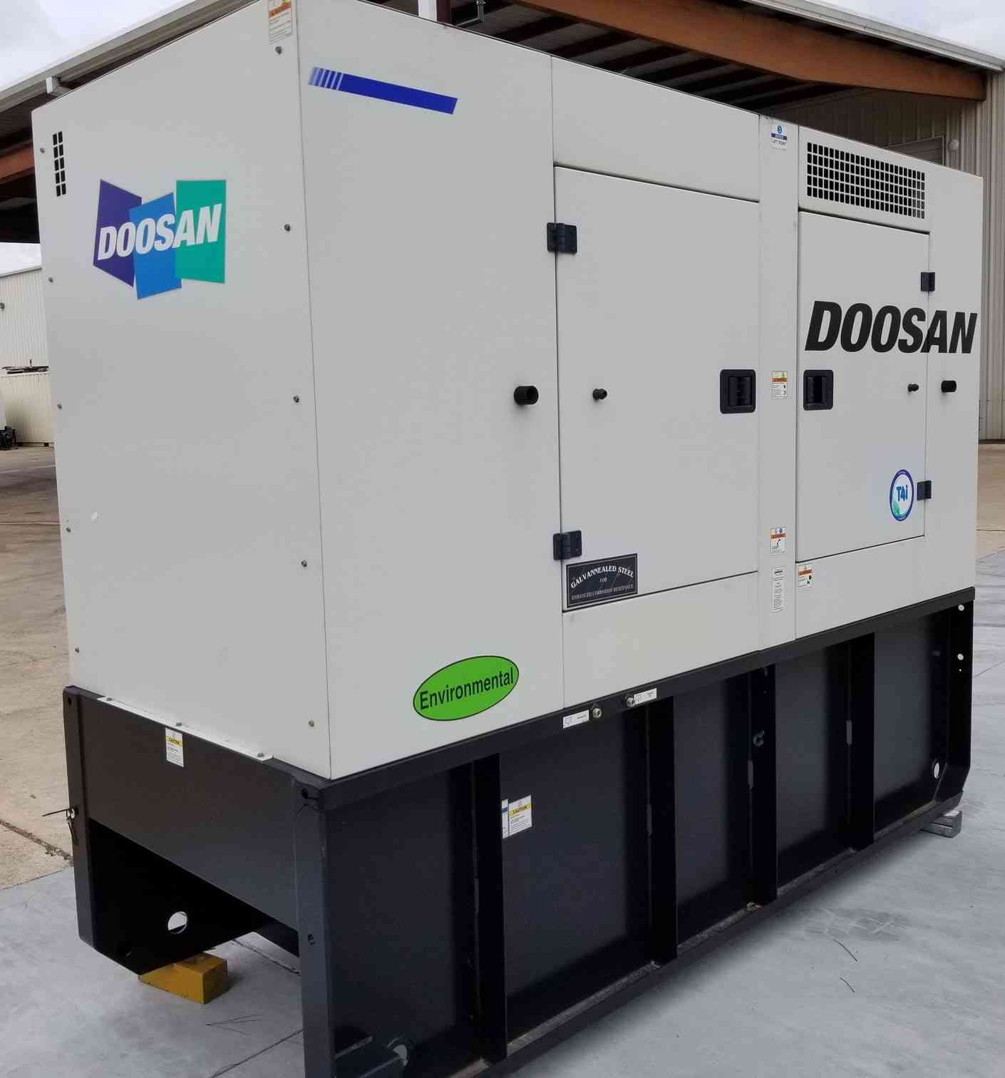 Дизельный генератор Doosan GMP-G96 в кожухе