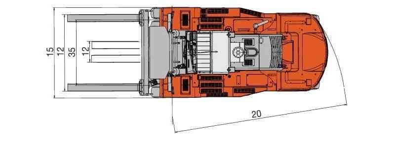 Дизельный погрузчик Doosan DV250S-7