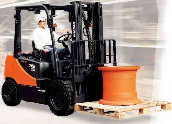 Вилочный газовый погрузчик Doosan G35C-5